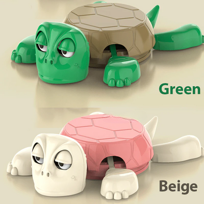Negusy™ Funny 3D Turtle Coaster 🐢✨ | Surprise Pop-Up Design · Protects Surfaces from Rings & Heat