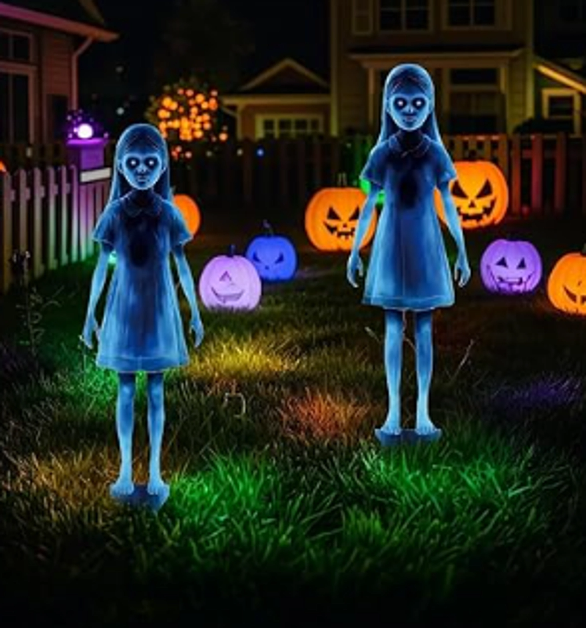 🎃 Hallowora 👻 Girl Ghost Courtyard Decoration – 50% OFF Today! 🔥
