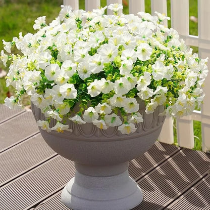 🌸Morning Glory Artificial Flowers — UV-Resistant Ever-Blooming Decor