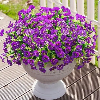 🌸Morning Glory Artificial Flowers — UV-Resistant Ever-Blooming Decor