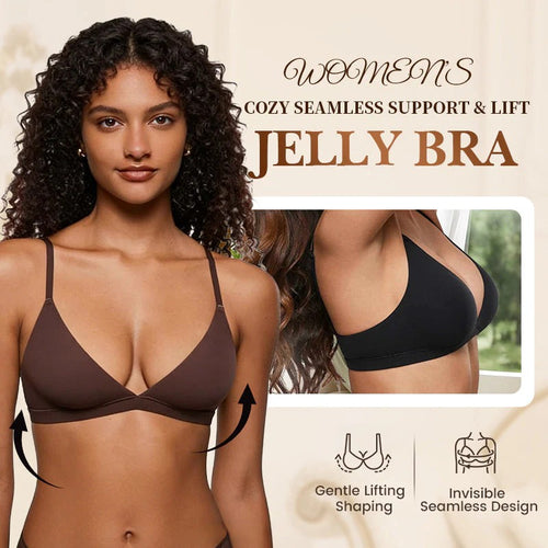 ✨Women's Wire-Free Jelly Support Triangle Bralette
