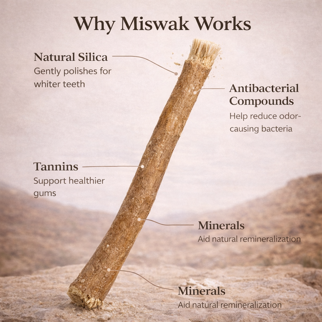 ✨ Miswak — Nature’s Original 7,000-Year-Old Toothbrush