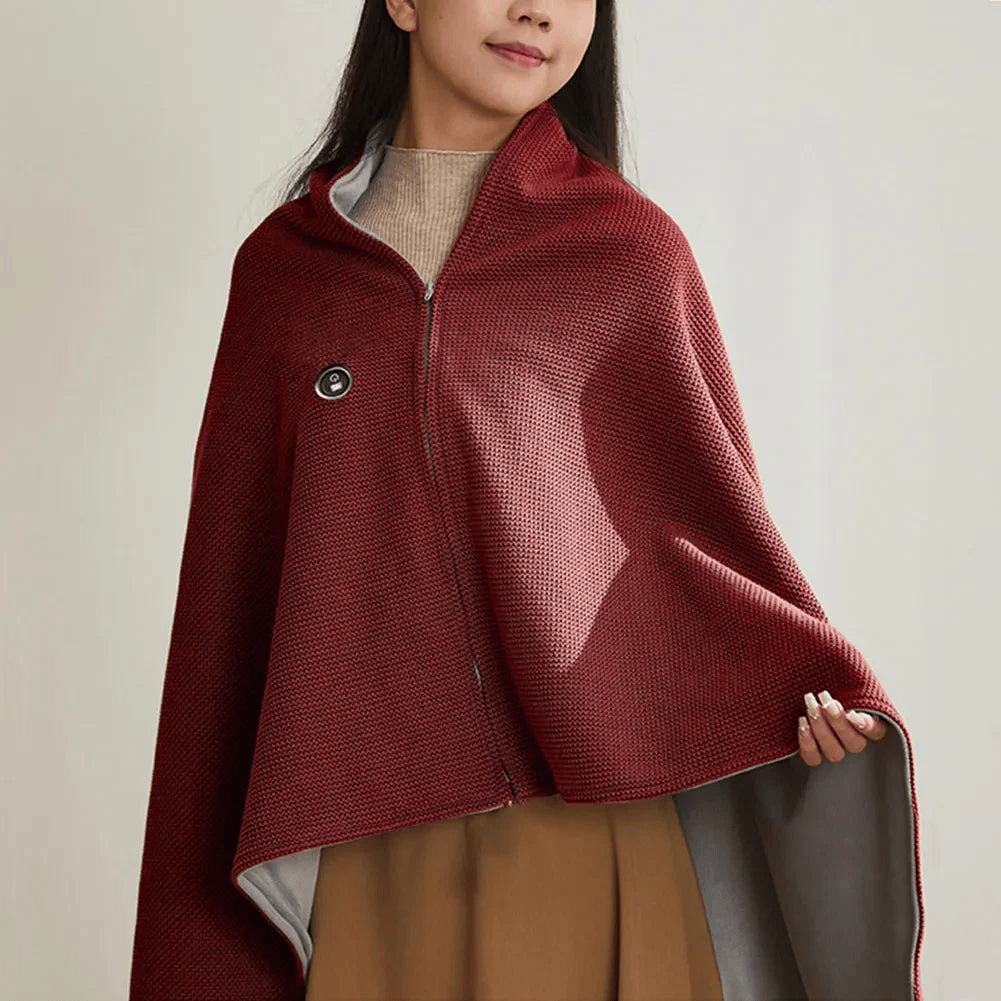🔥 CloudCloak: 15-Second Rapid-Heat Electric Blanket with Double-Helix Carbon Fiber Core