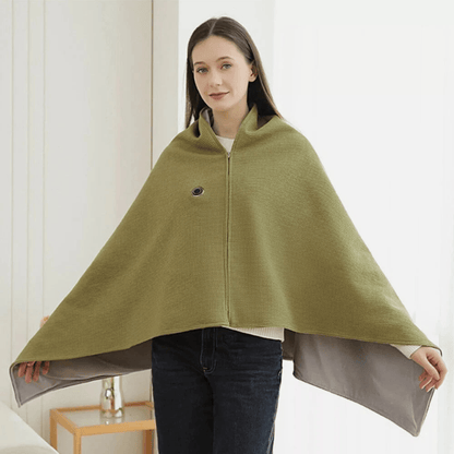 🔥 CloudCloak: 15-Second Rapid-Heat Electric Blanket with Double-Helix Carbon Fiber Core
