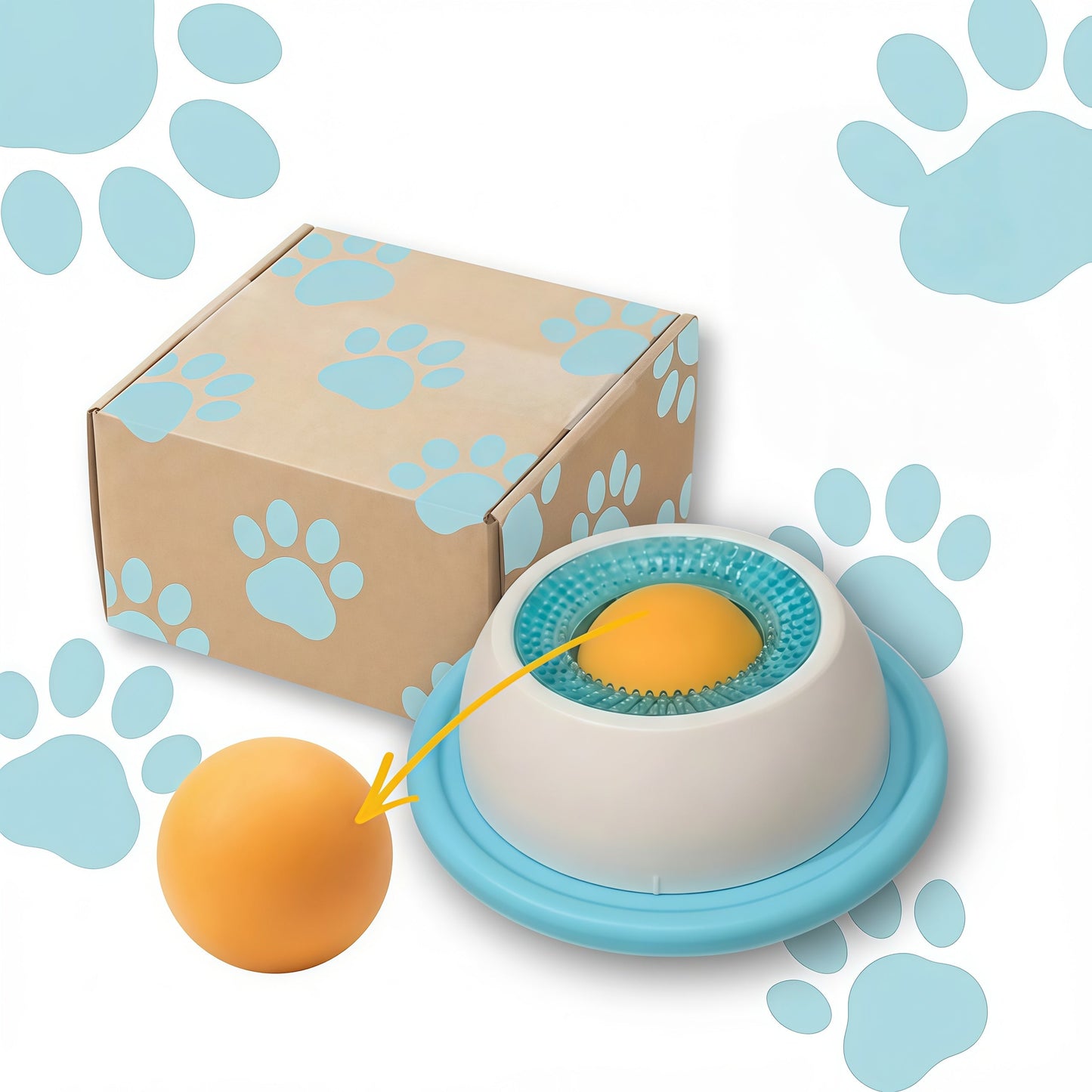 🔥🐾 Pet Anxiety Relief Ball 🎾 | Keeps Pets Busy & Reduces Boredom and Anxiety