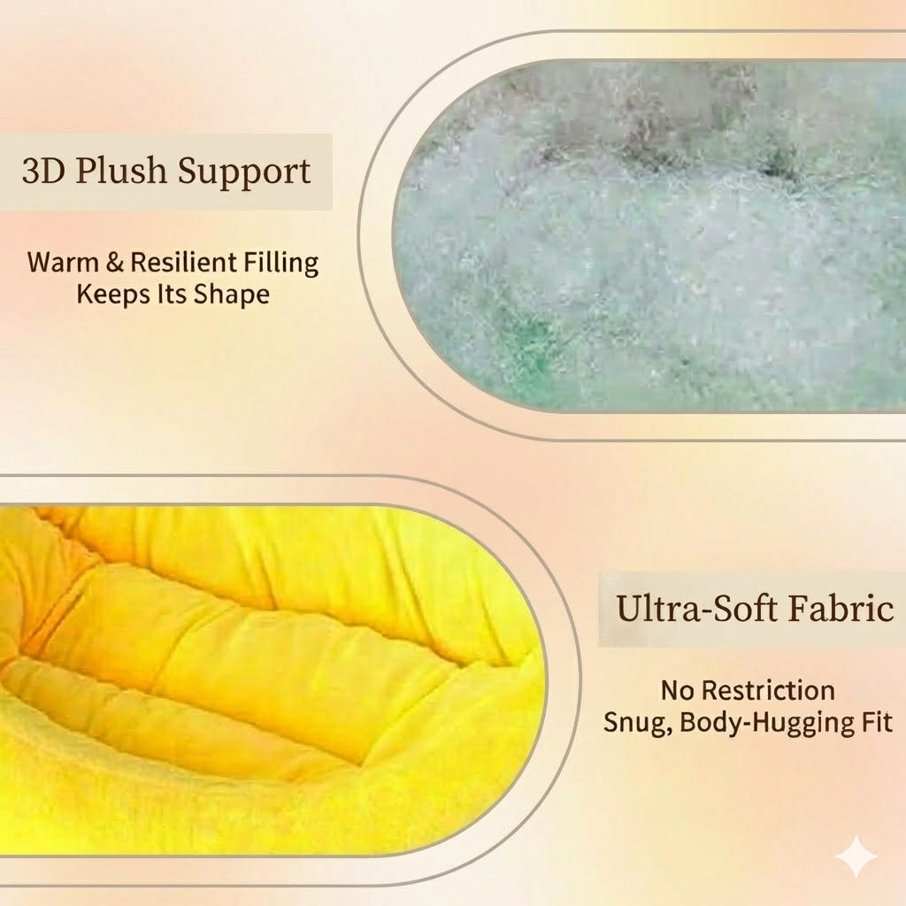 Banana Dog & Cat Fun Bed Prive Collection