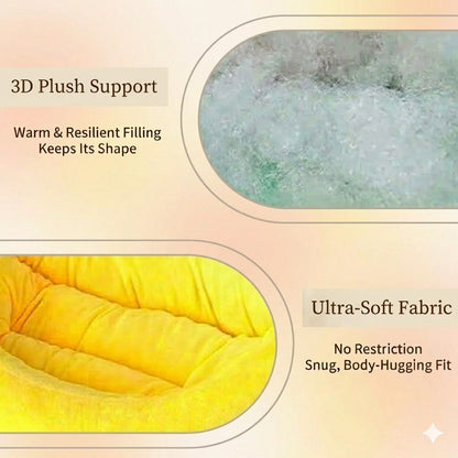 Banana Dog & Cat Fun Bed Prive Collection