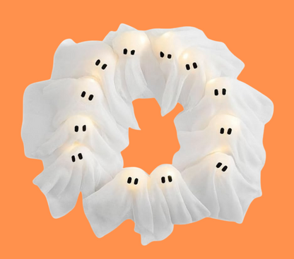 👻 Spooky Halloween Glow Wreath 🎃✨